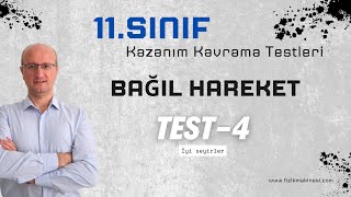 Bağıl Hareket2  11Sınıf Kazanım Kavrama Testi4  2025  AYT [upl. by Mae]