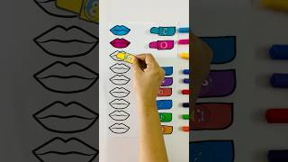 🥰Cute Inside Out lipsticks insideout2 diy shortsfeed art craft coloring [upl. by Malcolm687]