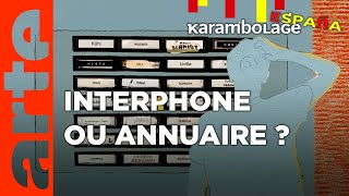 Linterphone  Karambolage España  ARTE [upl. by Prissy]