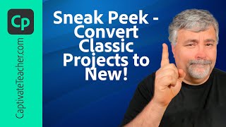 Convert your Adobe Captivate Classic File for the AllNew Adobe Captivate [upl. by Kassel]