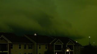 June 29 2023  Early Morning Derecho Storm Destructive Winds in Maryville Missouri Long Footage [upl. by Anirdnajela]