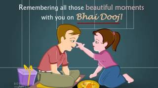 Bhai Dooj  Bhai Phonta  Wishes  Messages  Ecards  Greetings card  Video  02 03 [upl. by Htebi]