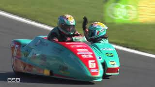 British Sidecar Championship 2023 Round 7 Brands Hatch  Race 2 [upl. by Fong]