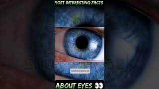 Some amazing and interesting facts about eyes 👀 knowledge shorts viralshort shortsfeed facts [upl. by Arotahs98]