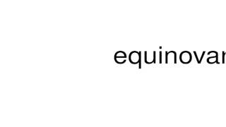 How to pronounce equinovarus [upl. by Eenaej]