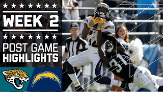 Jaguars vs Chargers  NFL Week 2 Game Highlights [upl. by Unni]