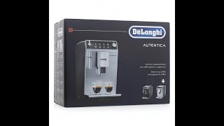 Кофемашина Delonghi ETAM 29510 SB  обзор Overview of coffeemachine Delonghi Autentica [upl. by Brantley391]