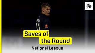 National League SAVES OF THE ROUND 🧤  Matchday 21 [upl. by Valma]