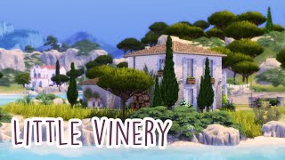 Sims 4  House Building  Little Vinery [upl. by Noswad]