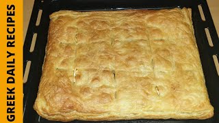 Πατατόπιτα φούρνου Potato pie  Greek daily recipes [upl. by Nais]