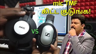 AKG K72 Tamil review  AKG K72 vs Sennheiser HD 206  Low budget studio headphone tamil [upl. by Eardnaed411]