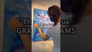 What “That’s So True” by GracieAbrams LOOKS like synesthesia gracieabrams colorful [upl. by Atazroglam]