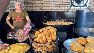 Famous Moth Kachori of Delhi  Mega making of Multani Kachori  Indian Street Food [upl. by Tivad]