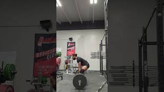 Equipped Deadlift  184kgs x3  755kgs [upl. by Aleakim]