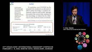 ERCP versus EUS guided biliary drainage  Itoi [upl. by Letnuahc]