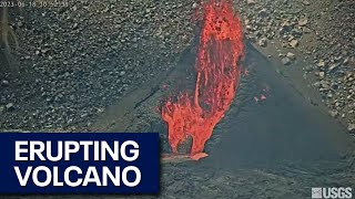 Hawaii’s Kilauea volcano erupting [upl. by Hollinger894]