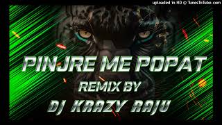 Pinjre Main Popat Bole Song Remix by Dj Krazy Raju [upl. by Ronnica]