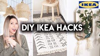 DIY IKEA HACKS  EASY  AFFORDABLE HOME DECOR [upl. by Debora]