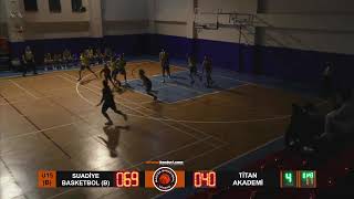 altyapibasketcom Master Basketball League U15 B GRUBU SUADİYE BASKETBOL B VS TİTAN AKADEMİ [upl. by Derk]