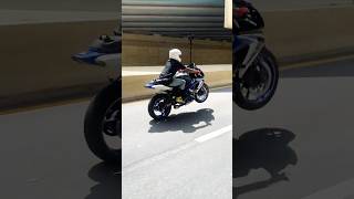 Suzuki GSXR600 Wheelie Tunnel [upl. by Hepzi520]