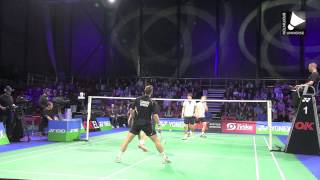 Danish Championships 2014 · MD Final  ConradKolding vs DaugaardChristiansen [upl. by Sayer]