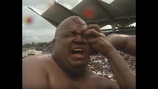 WWC Carlos Colón vs Abdullah The Butcher  Vengeance Match 1986 [upl. by Nanoc]