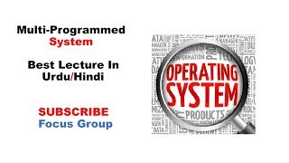 Multiprogrammed Operating System  Multiprogramming  Lecture in UrduHindi [upl. by Asamot39]