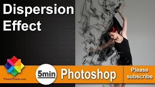 Photoshop Tutorial How to create the Dispersion Effect [upl. by Winwaloe746]