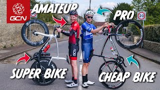 Cheap Bike Pro Rider Vs Super Bike Amateur Rider [upl. by Sander]