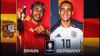 Spain vs Germany highlights Spain wins in extra time advances to semifinals [upl. by Eniamaj280]