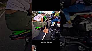 Kawasaki ninja ZX6R Cute Girl reaction on traffic 🥵😱 ZX6R Hyper Ride 💥🔥 shorts shortsfeed rider [upl. by Quinn]