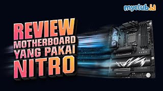 Review ROG Crosshair X870E Hero  Punya NitroPath DRAM Technology [upl. by Leugim]