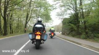 Theo on BMW K1200GT motorcycle in Sauerland Germany [upl. by Nairda]