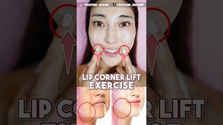 AntiAGing Lip Corners Lift Exercise Droopy Mouth Corners Marionette Lines Laugh Lines shorts [upl. by Durman]