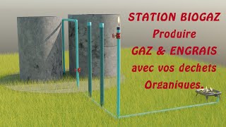 Construire une station de Biogaz domestique économique PÄRT 1 [upl. by Eart]