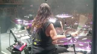 GENE HOGLAN PLAYING WITH ANTHRAX ON THE FINAL SLAYER TOUR [upl. by Meggy]