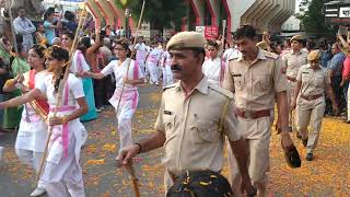 RSS Durga wahini दुर्गा वाहिनी पथ संचलन भीलवाड़ा  राजस्थान 16 Oct 2018 [upl. by Deanna908]