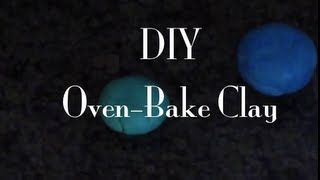 How to make your own ovenbake clay [upl. by Etnovahs]