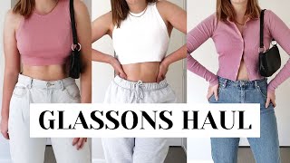 NEW IN FROM GLASSONS  Clothing Haul amp How I Style Them [upl. by Eihpos]