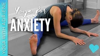 Yoga for Anxiety  20 Minute Practice  Yoga With Adriene [upl. by Hachmin]