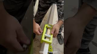 😮 Ryobi Door Hinge Kit  Quick Tip how to install a door hinge [upl. by Melvina]