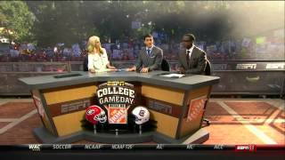 College Gameday Columbia SC 2012 ESPNU [upl. by Gnaig669]