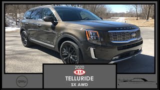 2020 Kia Telluride SX V6 AWDWalk Around VideoIn Depth ReviewTest Drive [upl. by Ahtebbat]