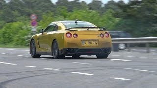 Litchfield Nissan R35 GTR  Skyline GTR R33 VSPEC INSANE Accelerations [upl. by Anayk753]