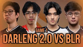 DARLENG 20 vs BLACKLIST  GAME 1  CAST BY ARMEL JOHNXFIRE JAU AND JET  ELITE LEAGUE [upl. by Grazia]