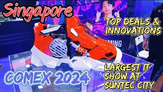 COMEX 2024 Highlights Top Deals and Innovations at Singapores Premier IT Event [upl. by Nwahsauq614]