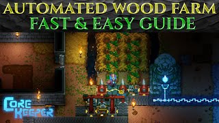 AUTOMATED CORAL  GLEAM WOOD FARM  Core Keeper Guide Tips [upl. by Earahc]