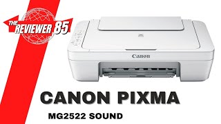 Canon Pixma MG2522 Printer Printing Sound Loud [upl. by Edahs936]