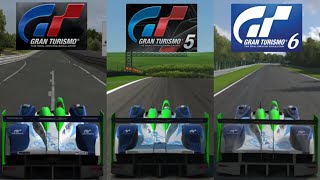 Evolution of the Pescarolo C60 Hybride  Judd 05 in Gran Turismo [upl. by Ramiah155]