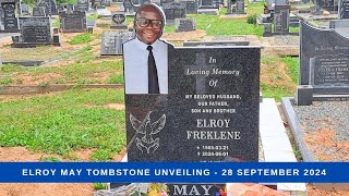 Elroy May tombstone unveiling [upl. by Wier]